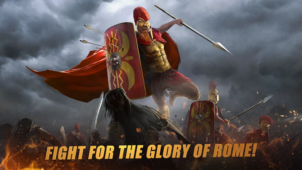 Скачать взлом Grand War: Rome Strategy Games [MOD: безлимитные деньги и ресурсы] — скриншот 2