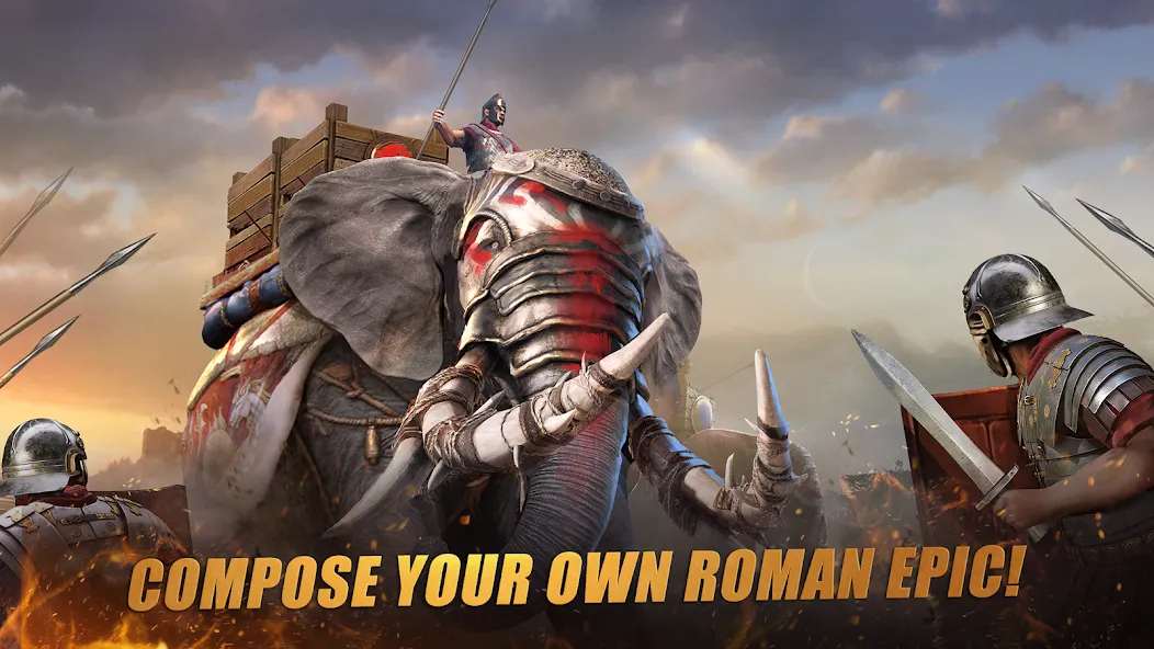 Скачать взлом Grand War: Rome Strategy Games [MOD: безлимитные деньги и ресурсы] — скриншот 3