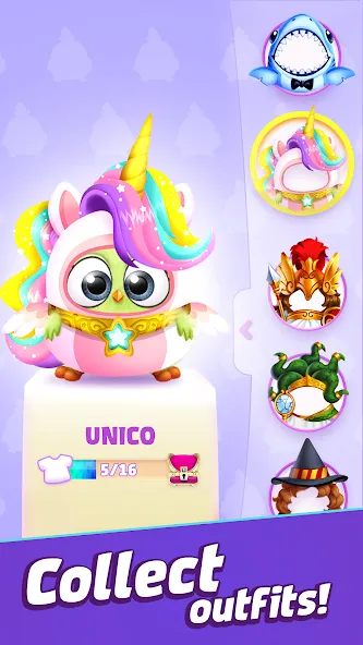 Angry Birds Match 3 [MOD: безлимитные жизни и монеты] на Андроид — скриншот 3