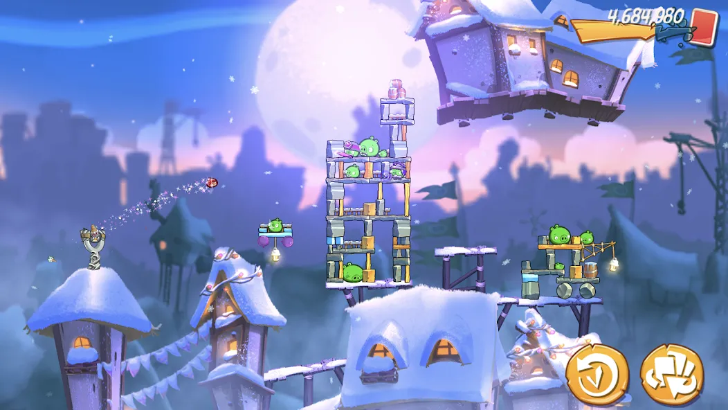 Скачать Angry Birds 2 [MOD: безлимитные монеты и все уровни] — скриншот 1