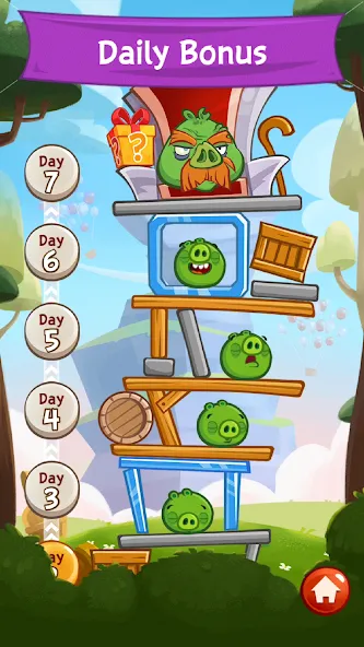 Скачать взлом Angry Birds Blast [MOD: безлимитные жизни и усилители] — скриншот 5