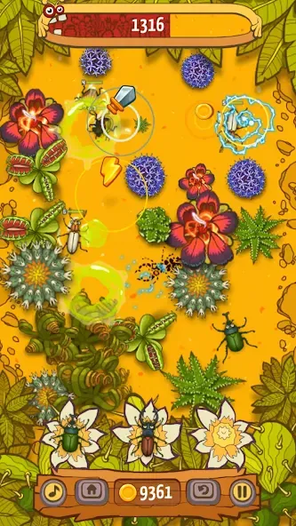Взломанная The Bugs [MOD: много жизней и ресурсов] на Андроид — скриншот 4