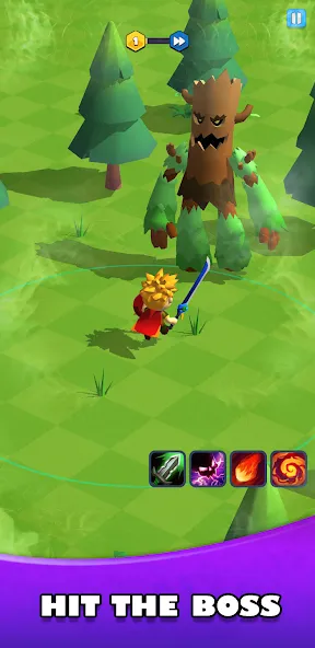 Idle Warrior Defence RPG [MOD: безлимитные деньги и усиленные герои] — Скачать бесплатно (APK) — скриншот 3