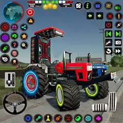 Indian Tractor Farming Games [MOD: безлимитные деньги и все тракторы открыты] последняя версия
