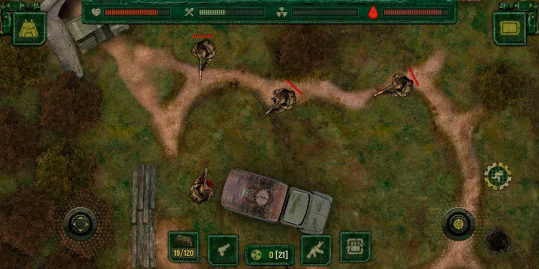 Call of Zone [MOD: безлимитные ресурсы и мощное оружие] (Бесплатно / APK) — скриншот 3