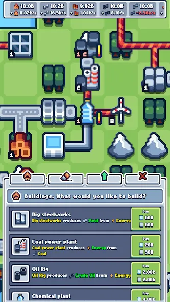 Production Chain Tycoon [MOD: безлимитные деньги и ресурсы] — Скачать бесплатно (APK) — скриншот 4