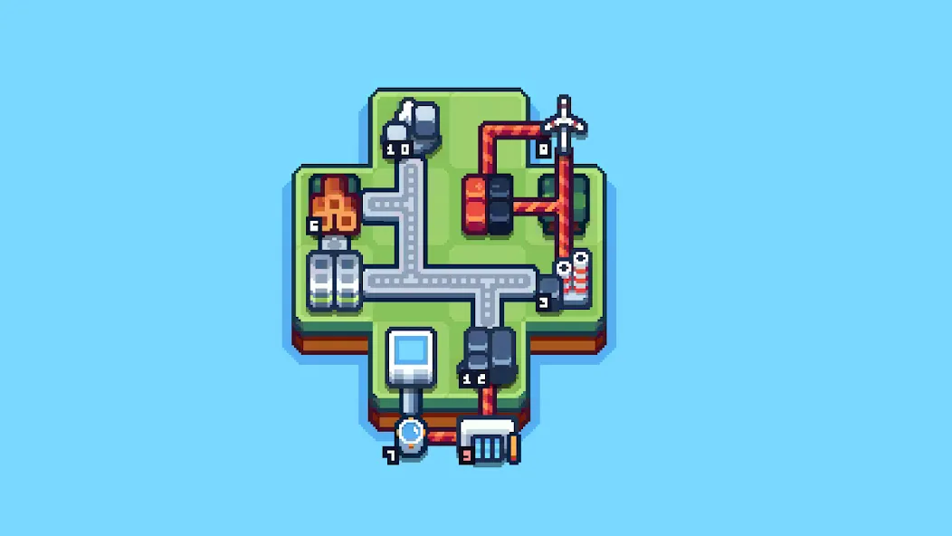 Production Chain Tycoon [MOD: безлимитные деньги и ресурсы] — Скачать бесплатно (APK) — скриншот 5