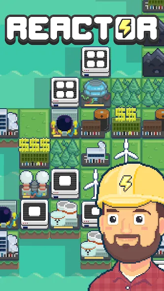 Взломанная Reactor - Energy Sector Tycoon [MOD: безлимитные ресурсы и ускоренное развитие] на Андроид — скриншот 1