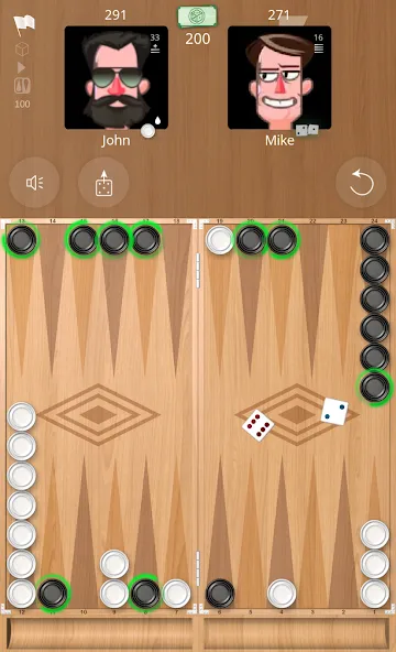 Backgammon Online [MOD: безлимитные монеты и все функции открыты] — Скачать бесплатно (APK) — скриншот 1