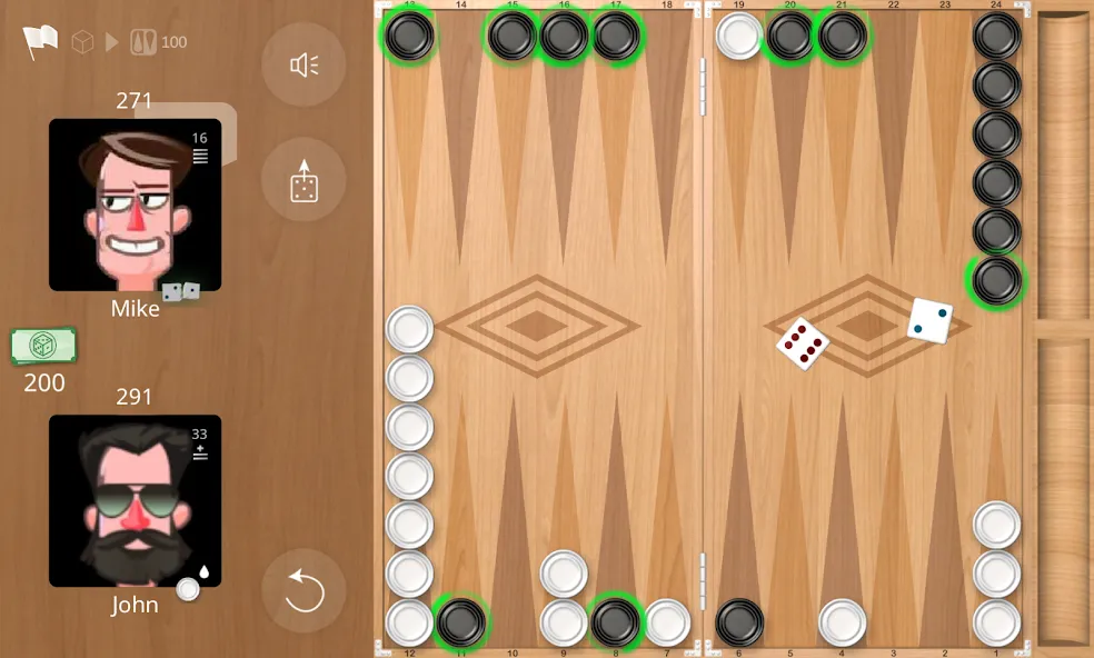 Backgammon Online [MOD: безлимитные монеты и все функции открыты] — Скачать бесплатно (APK) — скриншот 3