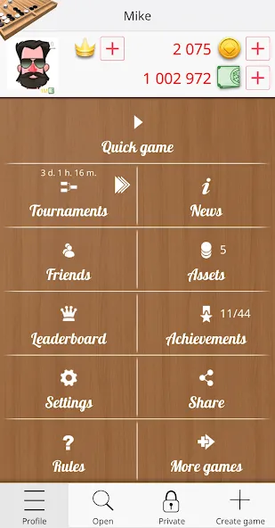 Backgammon Online [MOD: безлимитные монеты и все функции открыты] — Скачать бесплатно (APK) — скриншот 5