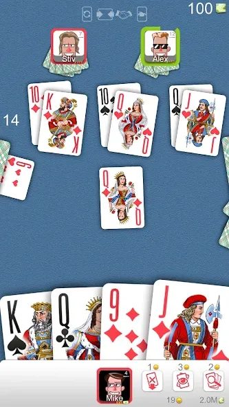 Durak Online [MOD: без рекламы и быстрый доступ к играм] на Андроид — скриншот 1