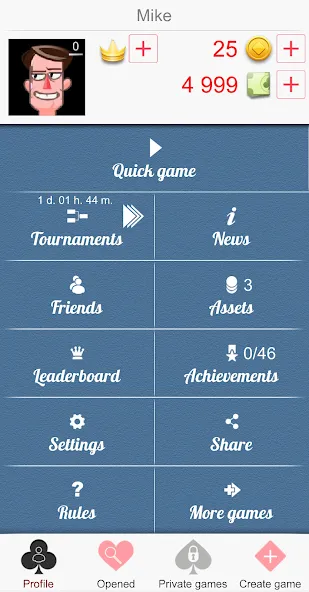 Durak Online [MOD: без рекламы и быстрый доступ к играм] на Андроид — скриншот 5