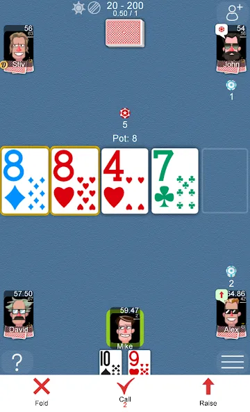 Poker Online [MOD: безлимитные фишки и бонусы] последняя версия — скриншот 1