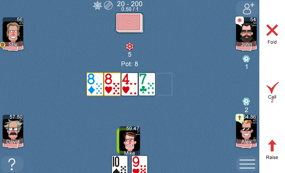 Poker Online [MOD: безлимитные фишки и бонусы] последняя версия — скриншот 3