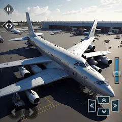 Взломанная Real Plane Flying Simulator [MOD: безлимитное топливо и все самолеты] на Андроид