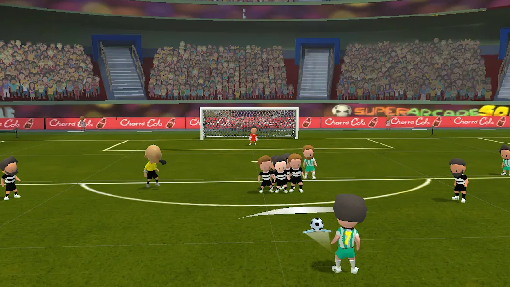 Super Arcade Soccer Mobile [MOD: безлимитные монеты и открытые команды] на Андроид — скриншот 2