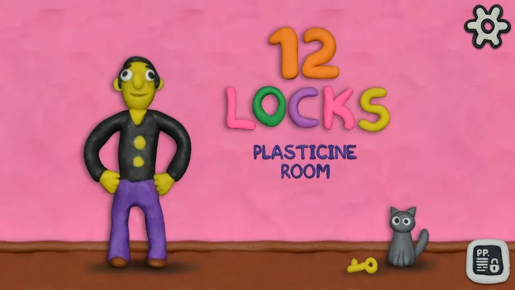 Скачать 12 LOCKS: Plasticine room [MOD: открыты все уровни и подсказки] на телефон — скриншот 1
