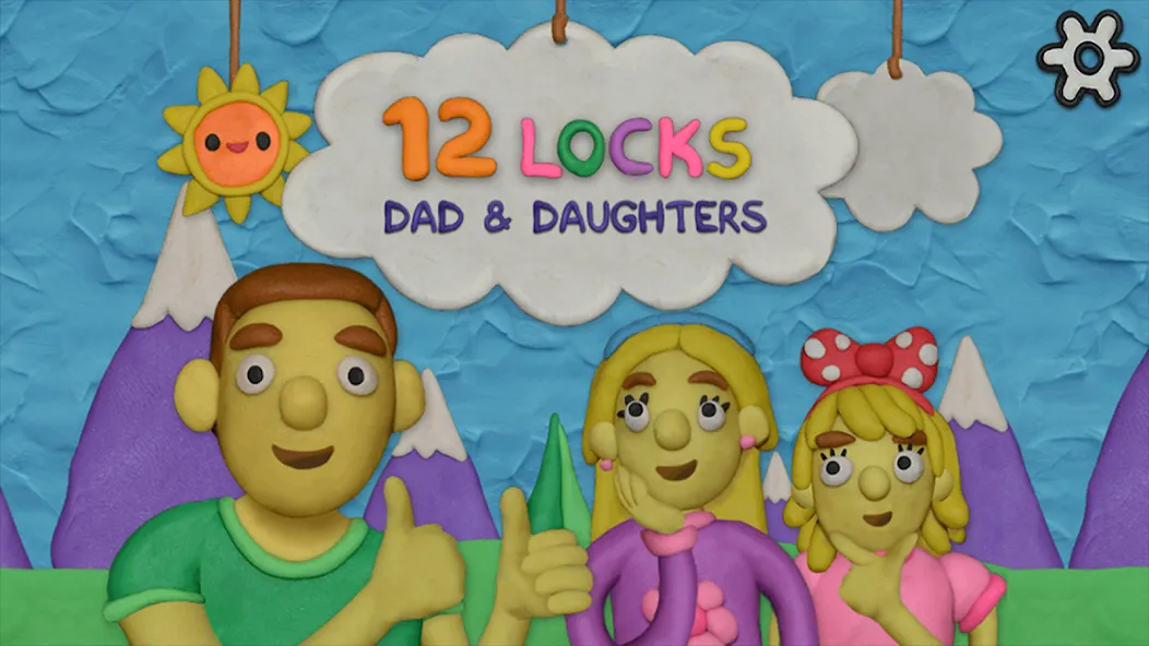 12 Locks Dad and daughters [MOD: открыты все уровни и подсказки] — Скачать бесплатно (APK) — скриншот 1