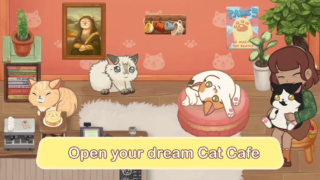Furistas Cat Cafe [MOD: безлимитные монеты и все коты открыты] (Бесплатно / APK) — скриншот 1