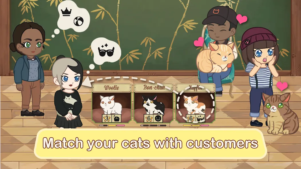 Furistas Cat Cafe [MOD: безлимитные монеты и все коты открыты] (Бесплатно / APK) — скриншот 3