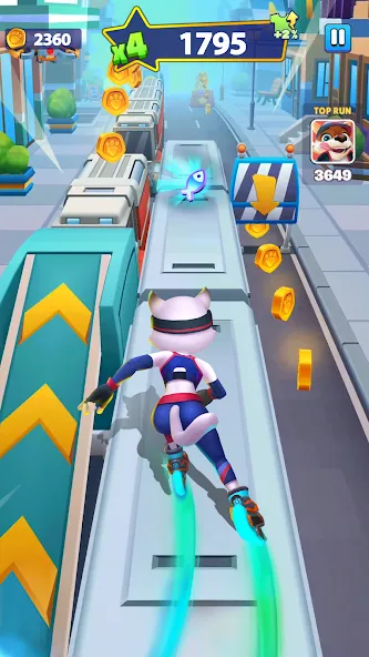 Runner Heroes [MOD: безлимитные деньги и усиленные герои] — Скачать бесплатно (APK) — скриншот 2