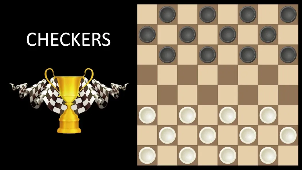 Скачать Checkers With Friends Game [MOD: открыты все режимы и доски] на телефон — скриншот 1
