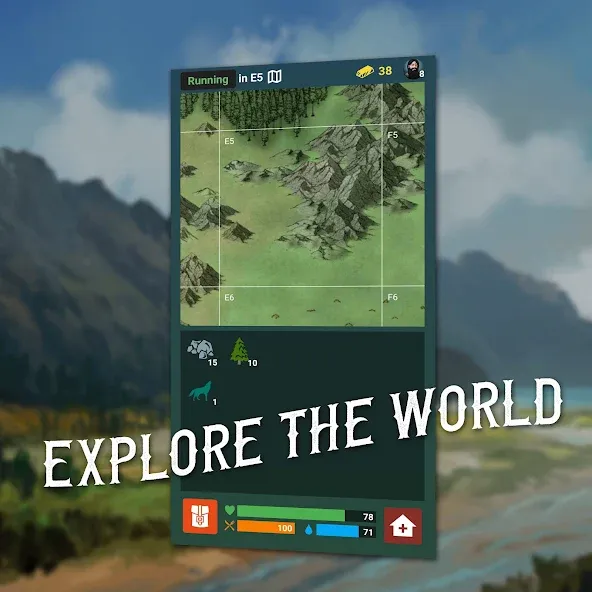 Prospector: Survival Rush [MOD: неограниченные ресурсы и выносливость] на Андроид — скриншот 1