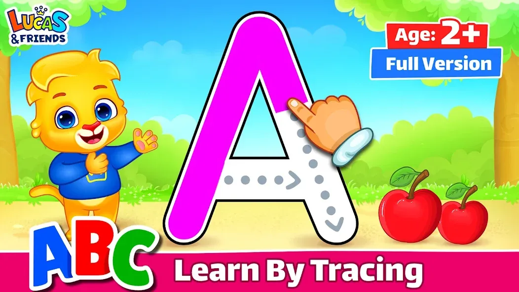 ABC Kids - Tracing & Phonics [MOD: открыты все задания и буквы] (Бесплатно / APK) — скриншот 1
