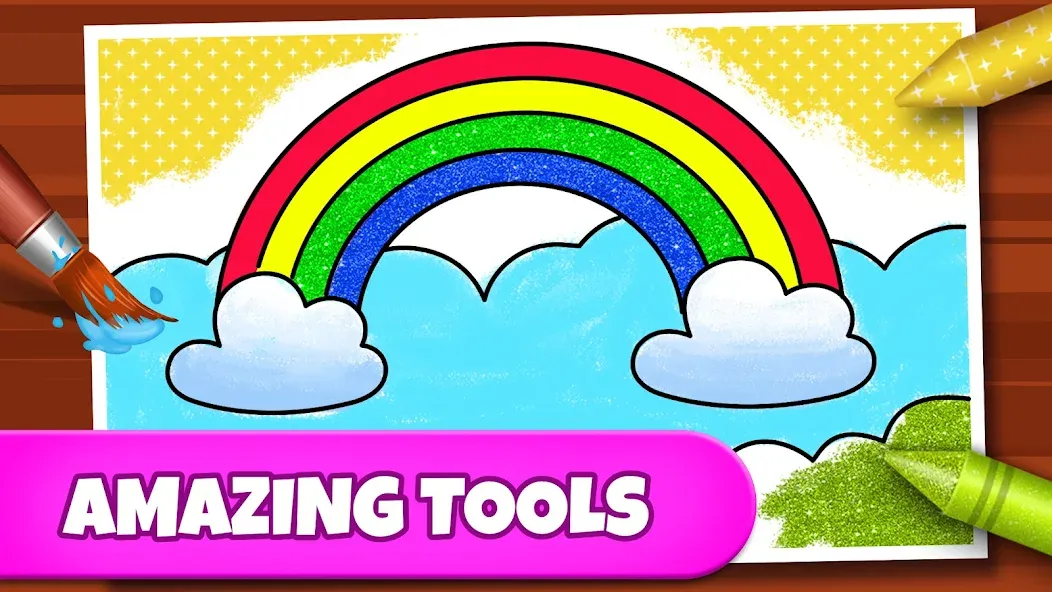Coloring Games: Color & Paint [MOD: разблокированы все раскраски и инструменты] (Бесплатно / APK) — скриншот 3