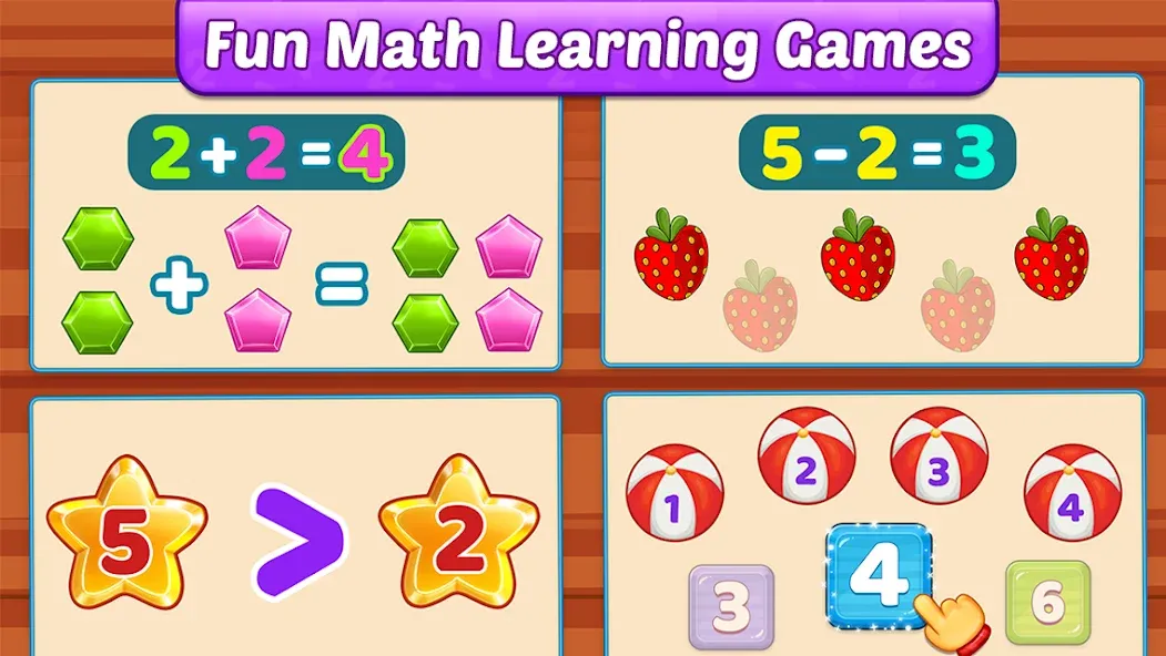 Math Kids: Math Games For Kids [MOD: без рекламы и все уровни открыты] (Бесплатно / APK) — скриншот 5