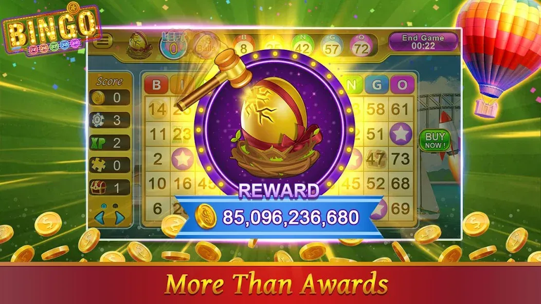 Взломанная Bingo Happy HD - Bingo Games [MOD: безлимитные билеты и бонусы] на Андроид — скриншот 5