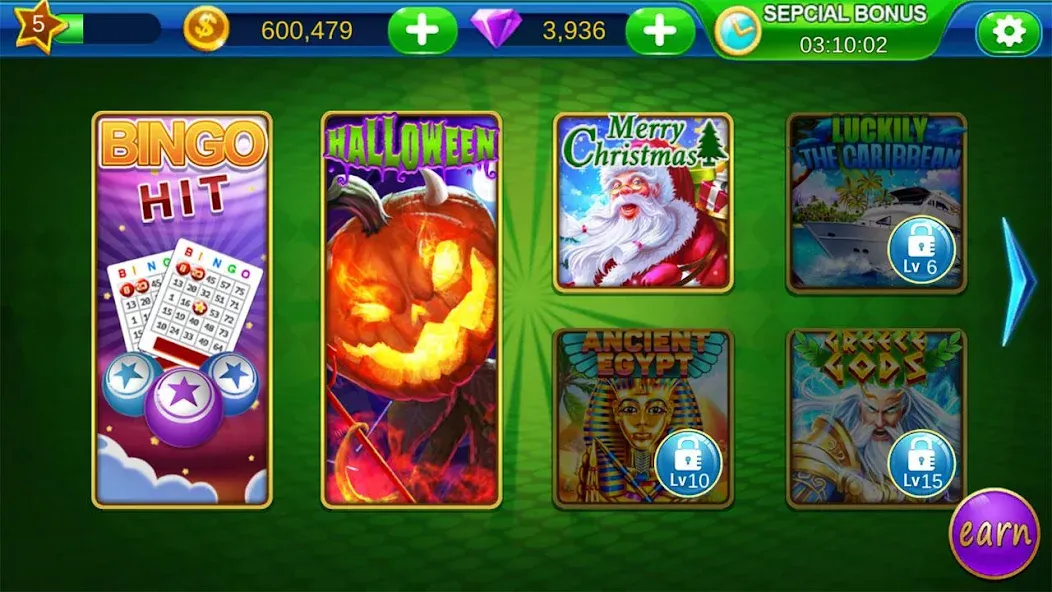 Скачать Offline Vegas Casino Slots [MOD: безлимитные монеты и все слоты открыты] — скриншот 2
