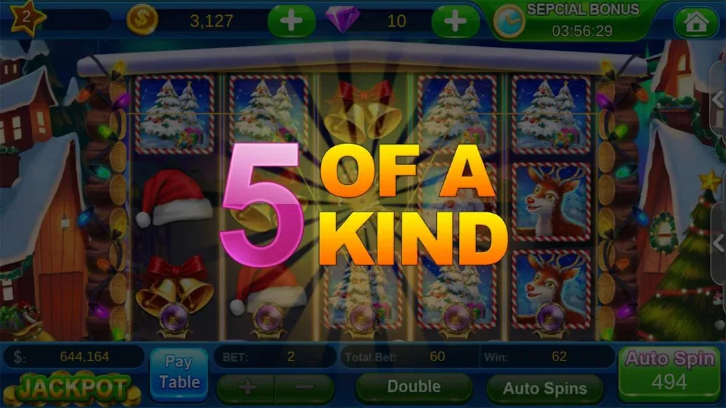 Скачать Offline Vegas Casino Slots [MOD: безлимитные монеты и все слоты открыты] — скриншот 3