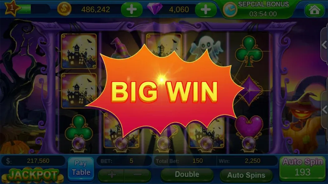 Скачать Offline Vegas Casino Slots [MOD: безлимитные монеты и все слоты открыты] — скриншот 4