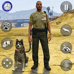 Toby Police Dog Sim: Dogs Game [MOD: много денег и открыты уровни] (Бесплатно / APK)