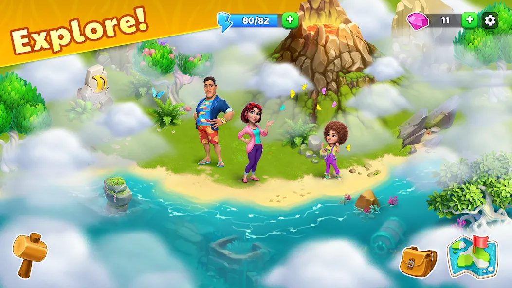 Скачать Bermuda Adventures Farm Island [MOD: безлимитные деньги и ресурсы] — скриншот 4