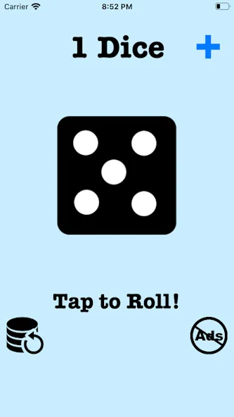 Dice Roller! [MOD: улучшенные броски и все грани] на Андроид — скриншот 1