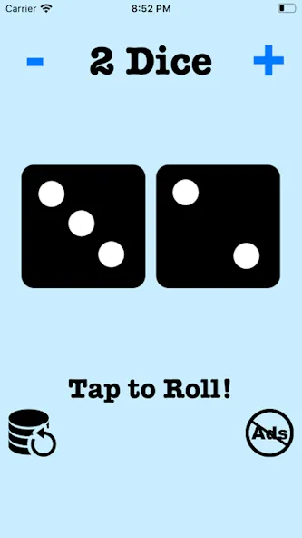 Dice Roller! [MOD: улучшенные броски и все грани] на Андроид — скриншот 2
