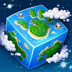 Взломанная Galactory - Sandbox Simulator [MOD: безлимитные ресурсы и открыты все миры] на Андроид