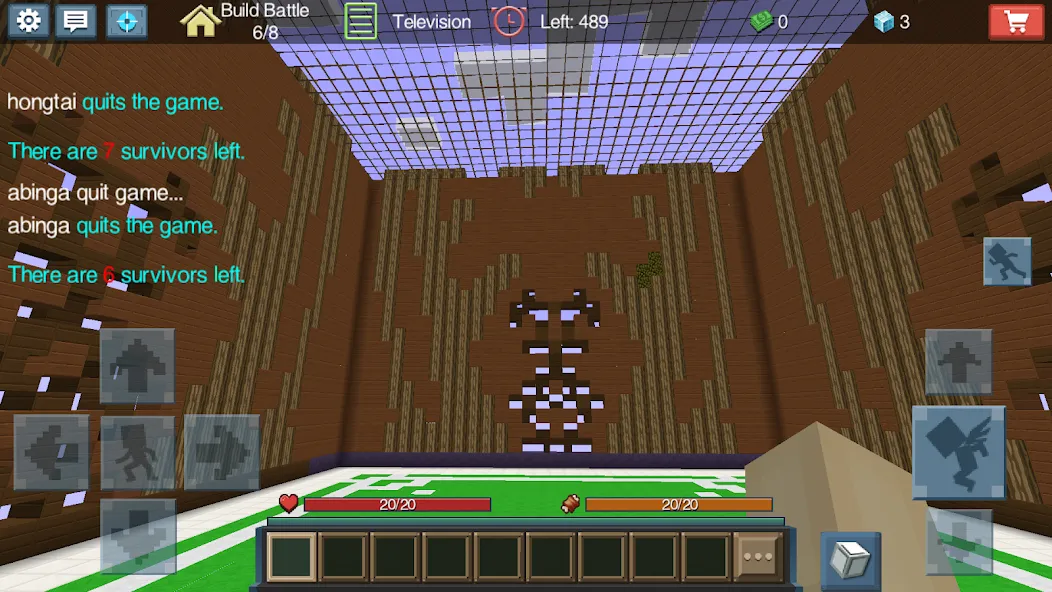 Build Battle [MOD: безлимитные ресурсы и все блоки] последняя версия — скриншот 2