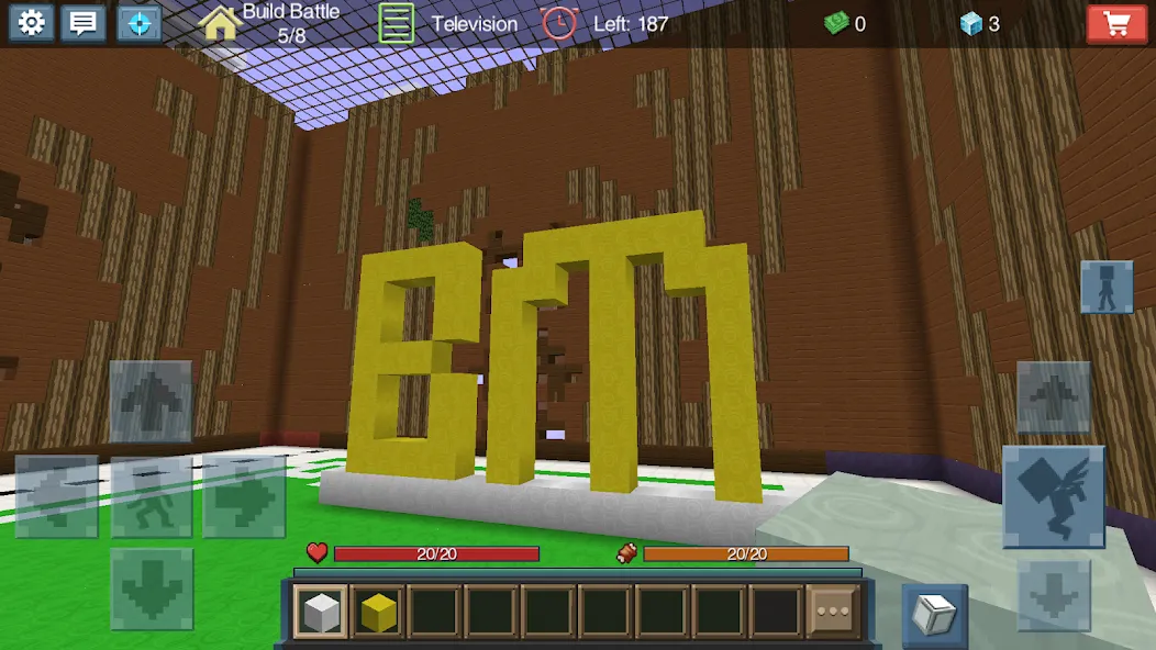 Build Battle [MOD: безлимитные ресурсы и все блоки] последняя версия — скриншот 3
