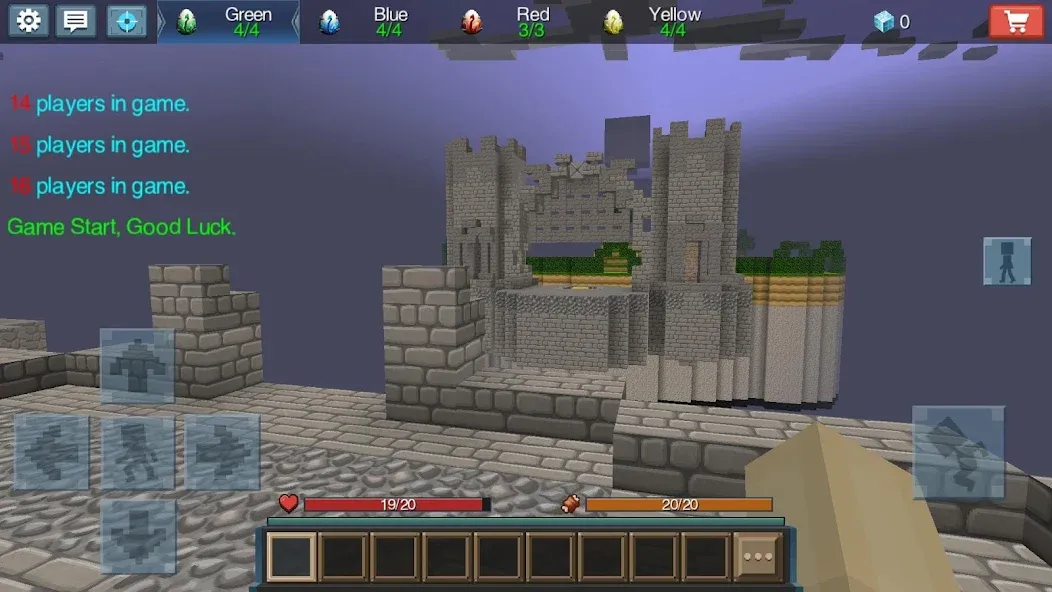 Скачать Egg Wars [MOD: неограниченные ресурсы и усиленная защита] на телефон — скриншот 3