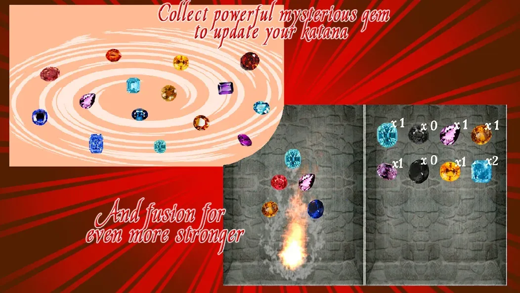 Katana Collection : blacksmith [MOD: безлимитные деньги и материалы] — Скачать бесплатно (APK) — скриншот 2
