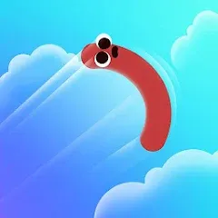 Взломанная Sausage Flip [MOD: безлимитные монеты и открыты все уровни] на Андроид