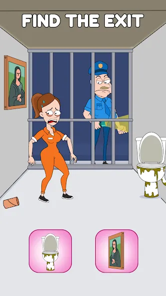 Save Prisoner: Escape Story [MOD: без рекламы и много денег] — Скачать бесплатно (APK) — скриншот 4