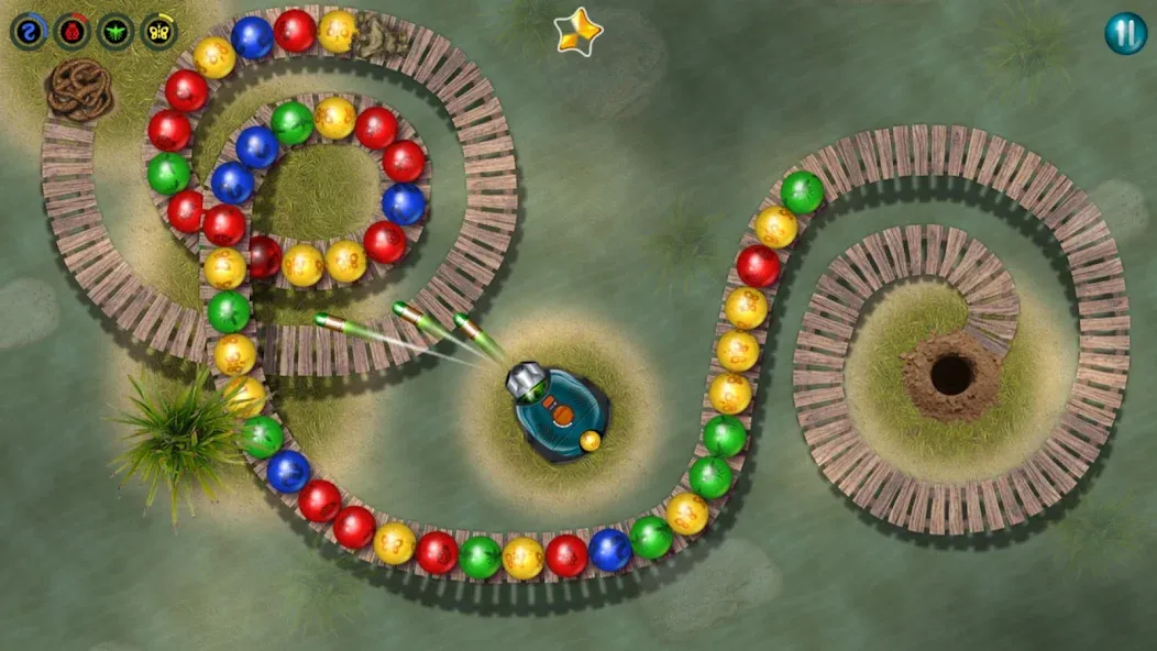 Marbles Garden [MOD: безлимитные монеты и жизни] на Андроид — скриншот 1