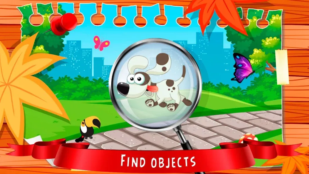 Hidden Object games for kids [MOD: все предметы легко найти] последняя версия — скриншот 1