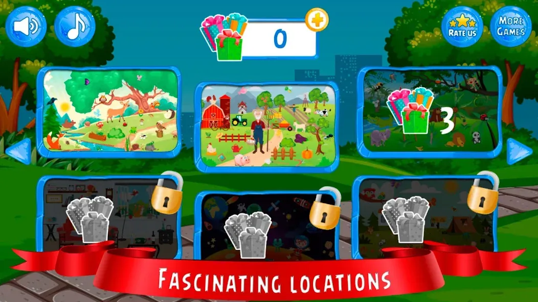 Hidden Object games for kids [MOD: все предметы легко найти] последняя версия — скриншот 2