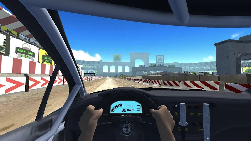 Взломанная Rally Racer Dirt [MOD: безлимитные деньги и открыты все трассы] на Андроид — скриншот 5